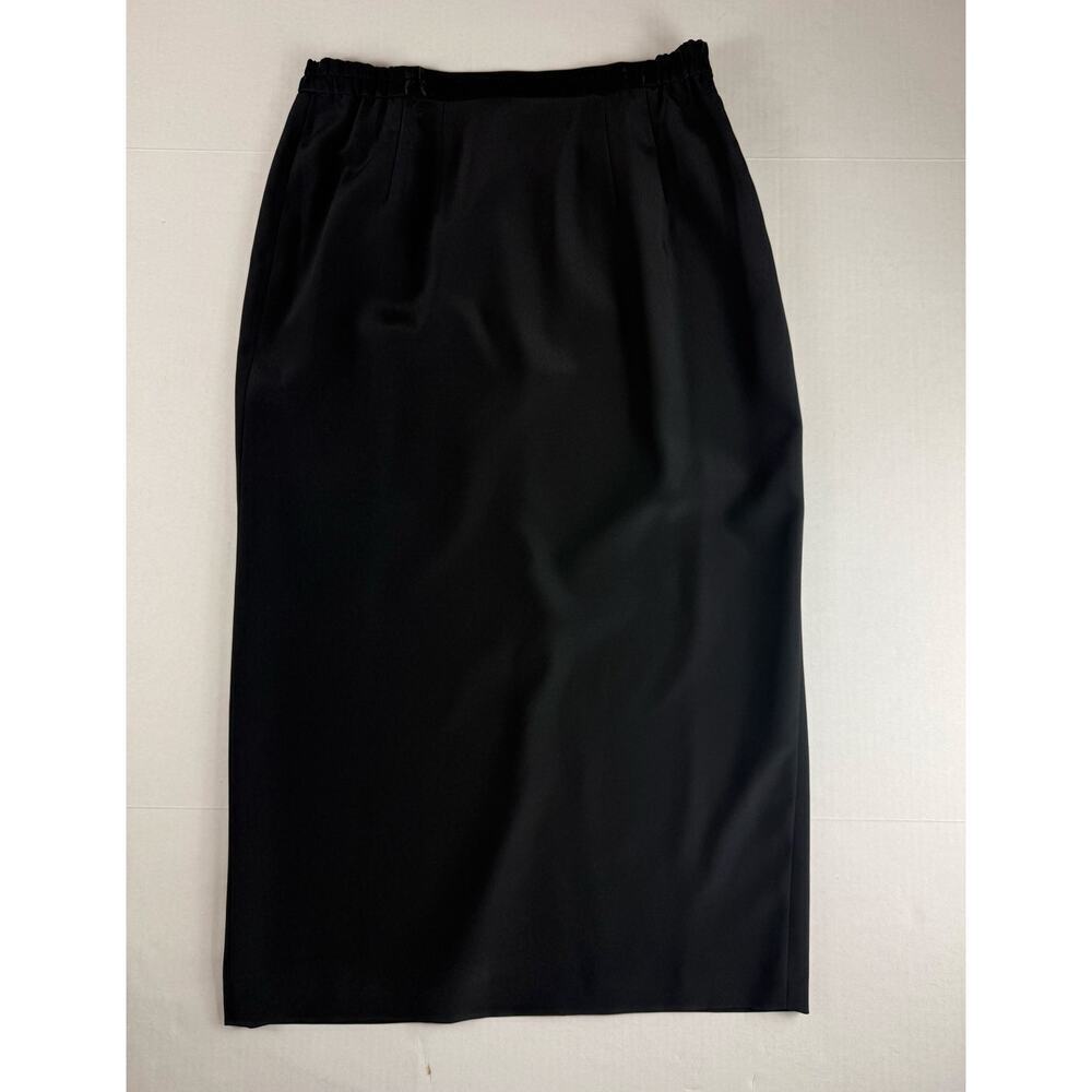 Donna Vinci Couture Black Skirt - Size 10 - Excellent! - Picture 5 of 9